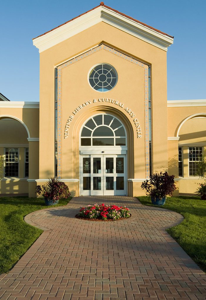 Ventnor Library & Cultural Arts Center entrance
